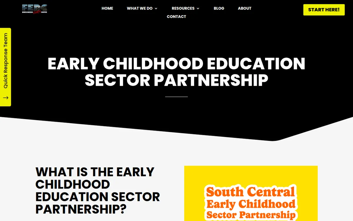 Visit the South Central Early Childhood Sector Partnership website (opens in a new tab)