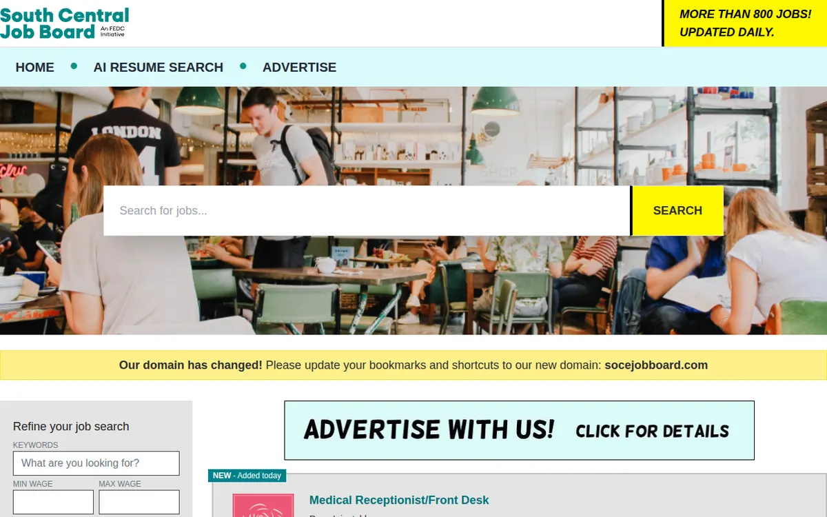 Visit the South Central Job Board website (opens in a new tab)