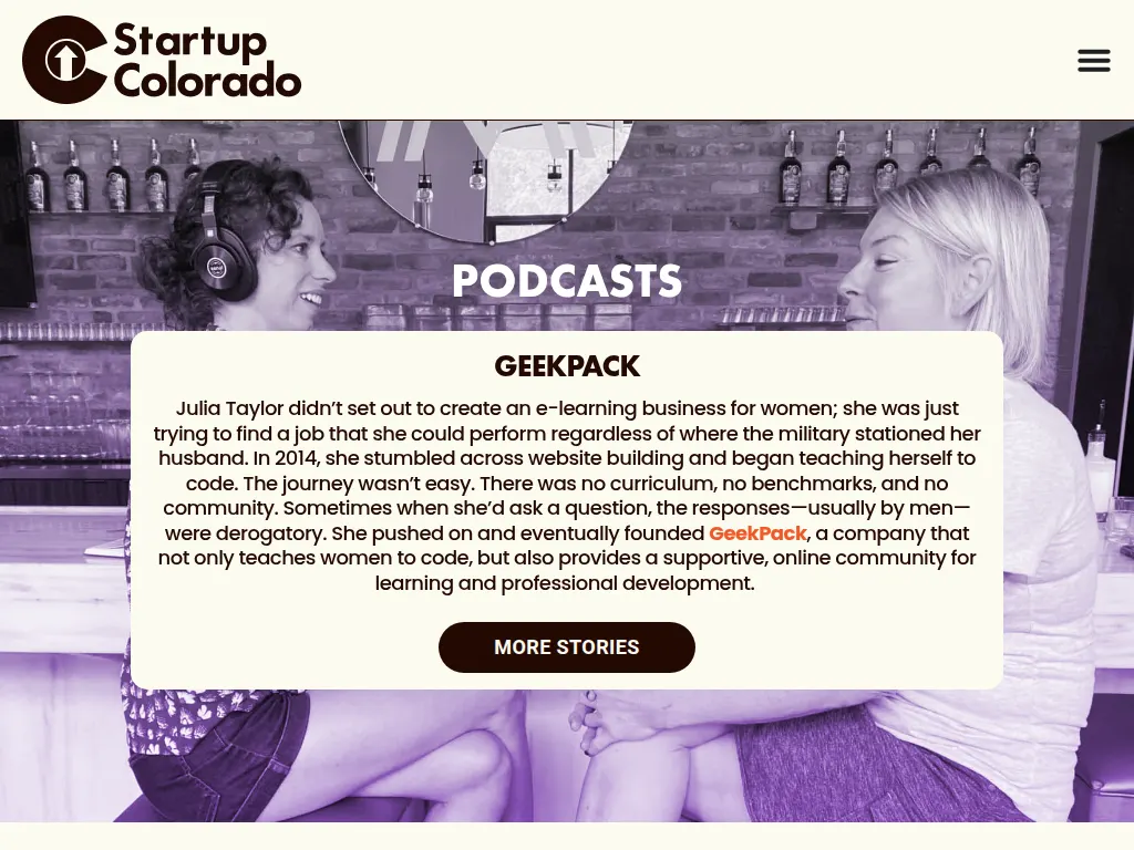 Visit the Startup Colorado Podcast website (opens in a new tab)