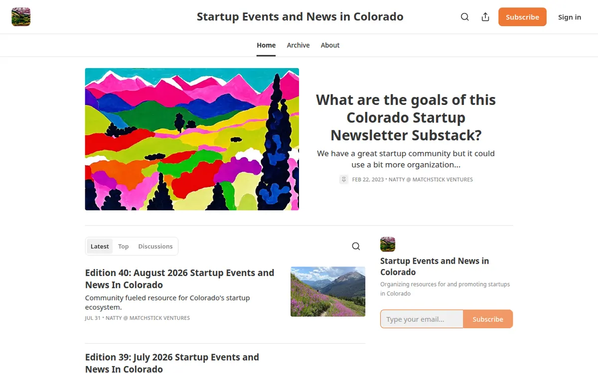 Visit the Startup Events and News in Colorado website (opens in a new tab)