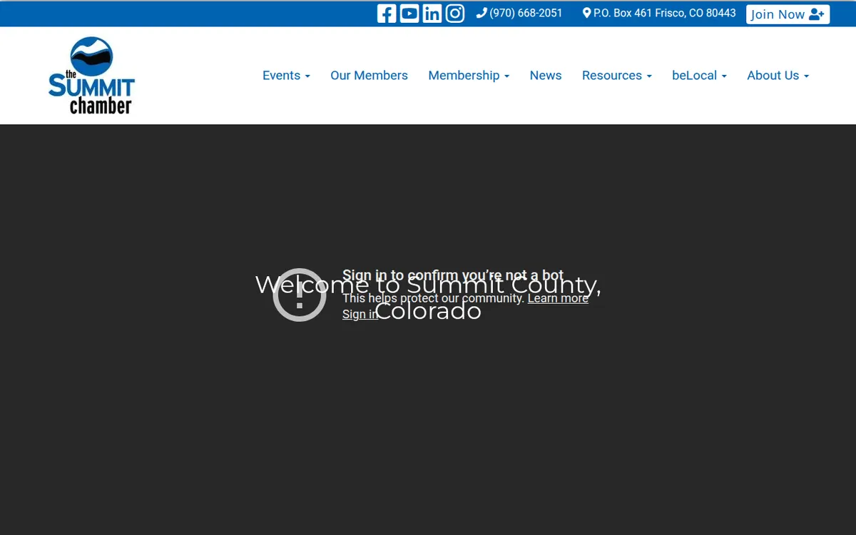 Visit the Summit County Chamber of Commerce website (opens in a new tab)