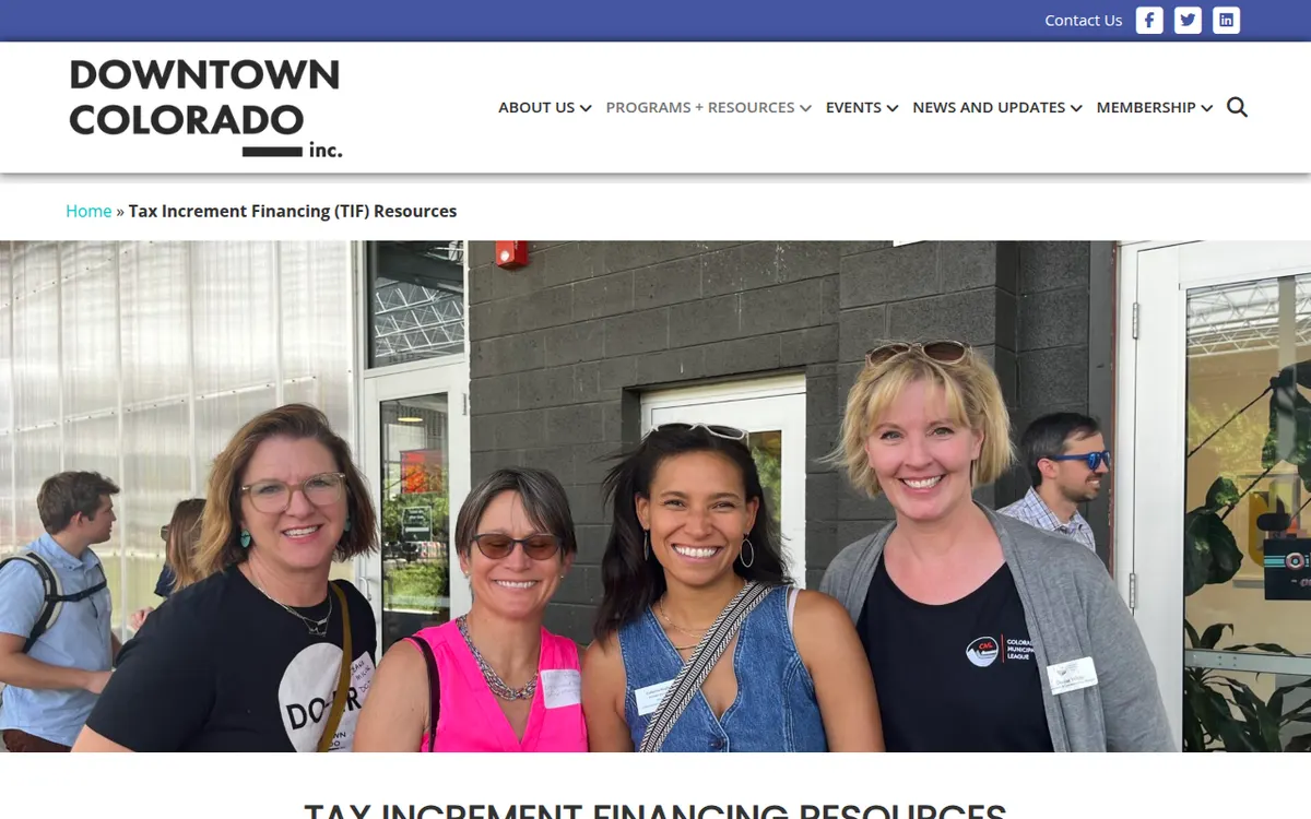 Visit the Tax Increment Financing (TIF) website (opens in a new tab)