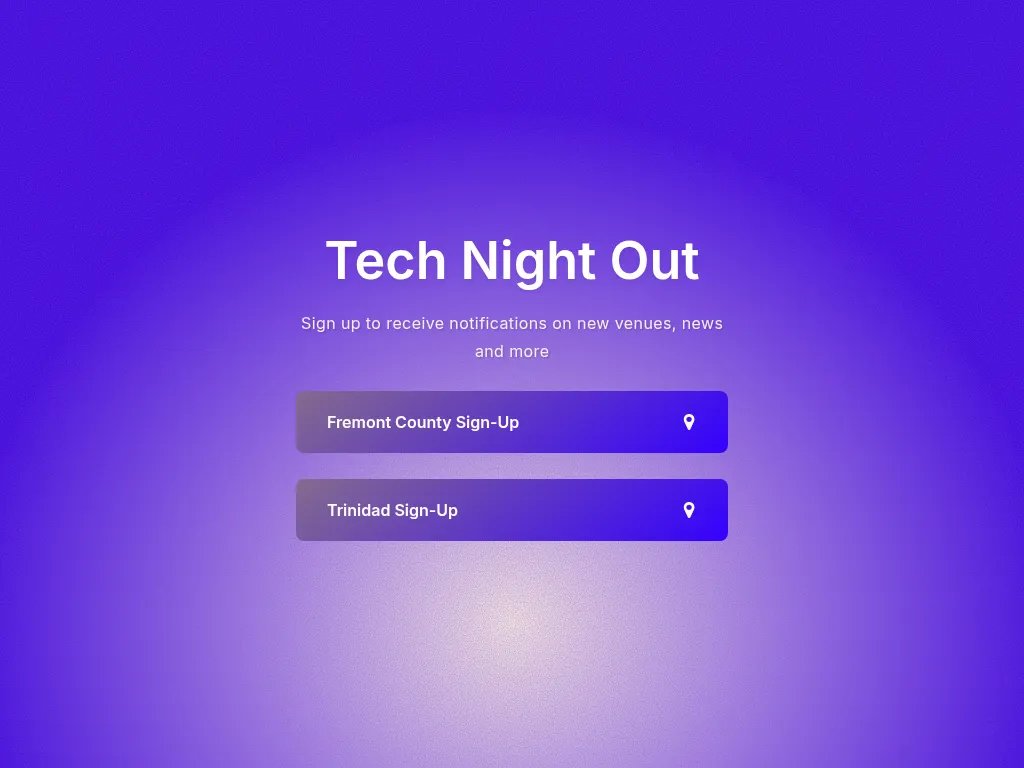Visit the Tech Night Out website (opens in a new tab)