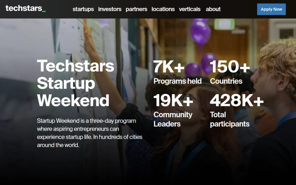 Visit the Techstars Startup Weekend website (opens in a new tab)