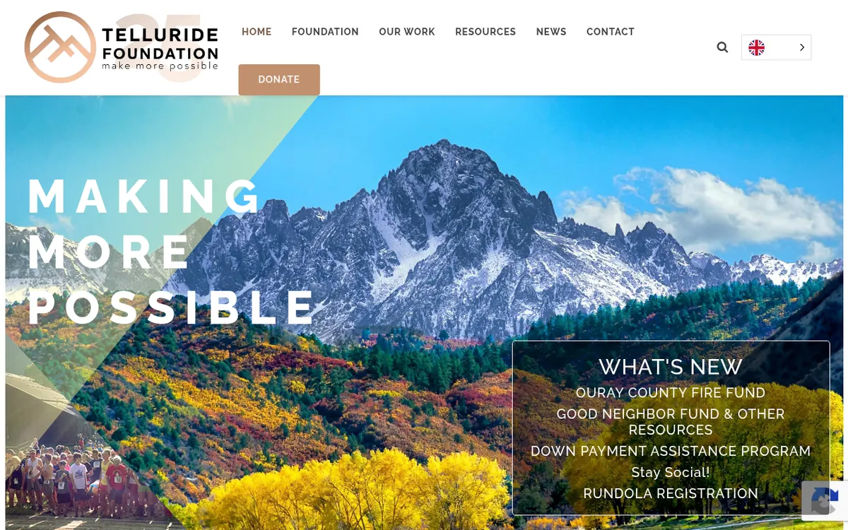 Visit the Telluride Foundation website (opens in a new tab)