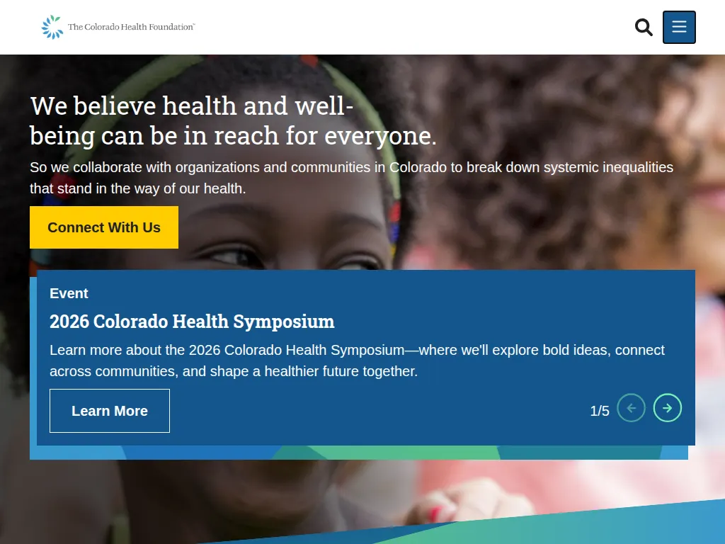 Visit the The Colorado Health Foundation website (opens in a new tab)