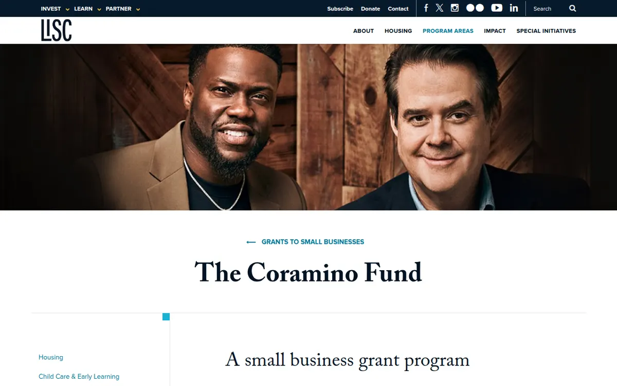 Visit the The Coramino Fund website (opens in a new tab)