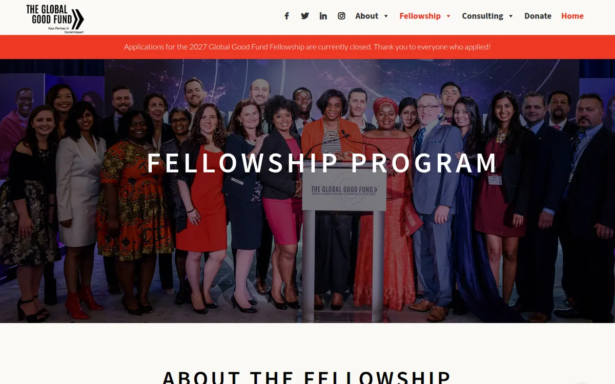 Visit the The Global Good Fund Fellowship website (opens in a new tab)