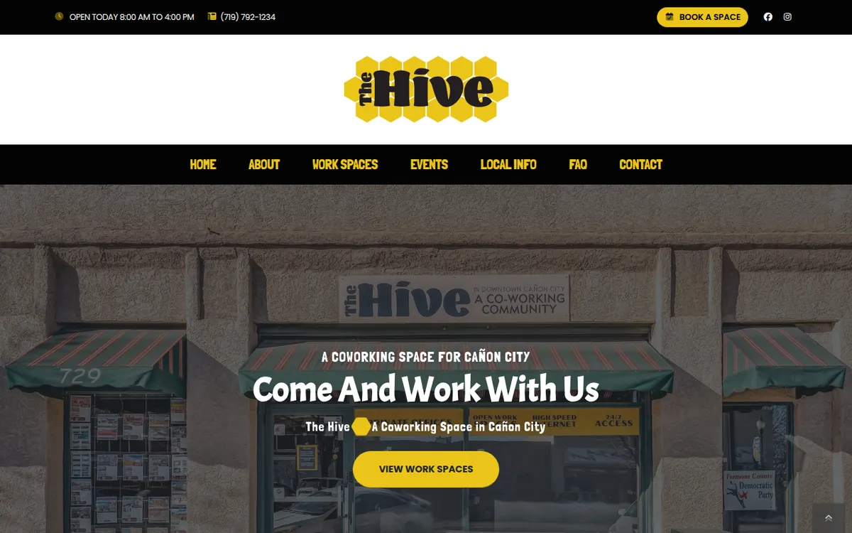 Visit the The Hive website (opens in a new tab)
