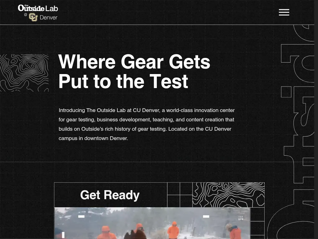Visit the The Outside Lab at CU Denver website (opens in a new tab)