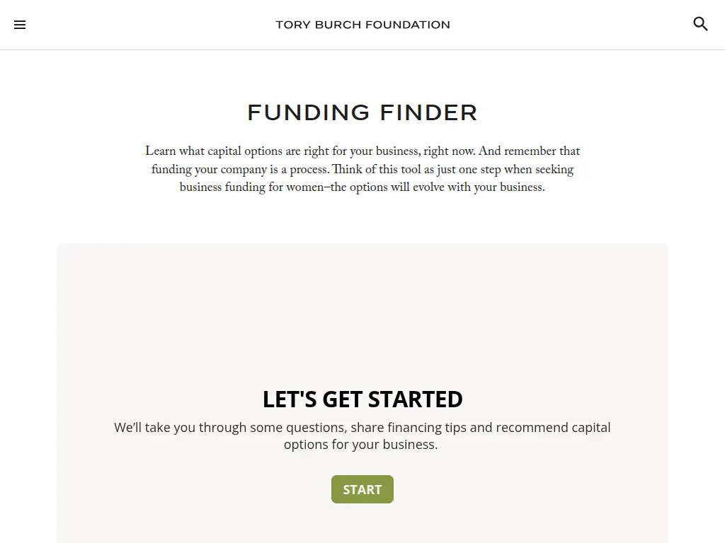 Visit the Tory Burch Foundation website (opens in a new tab)