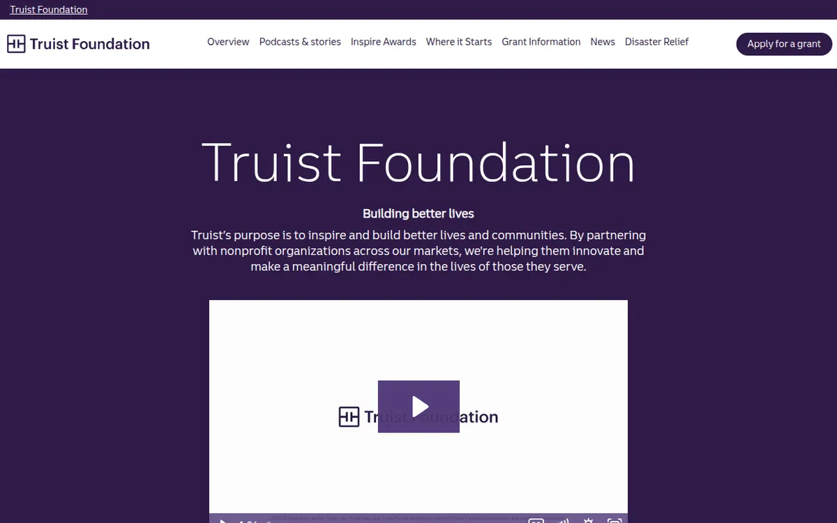 Visit the Truist Foundation website (opens in a new tab)