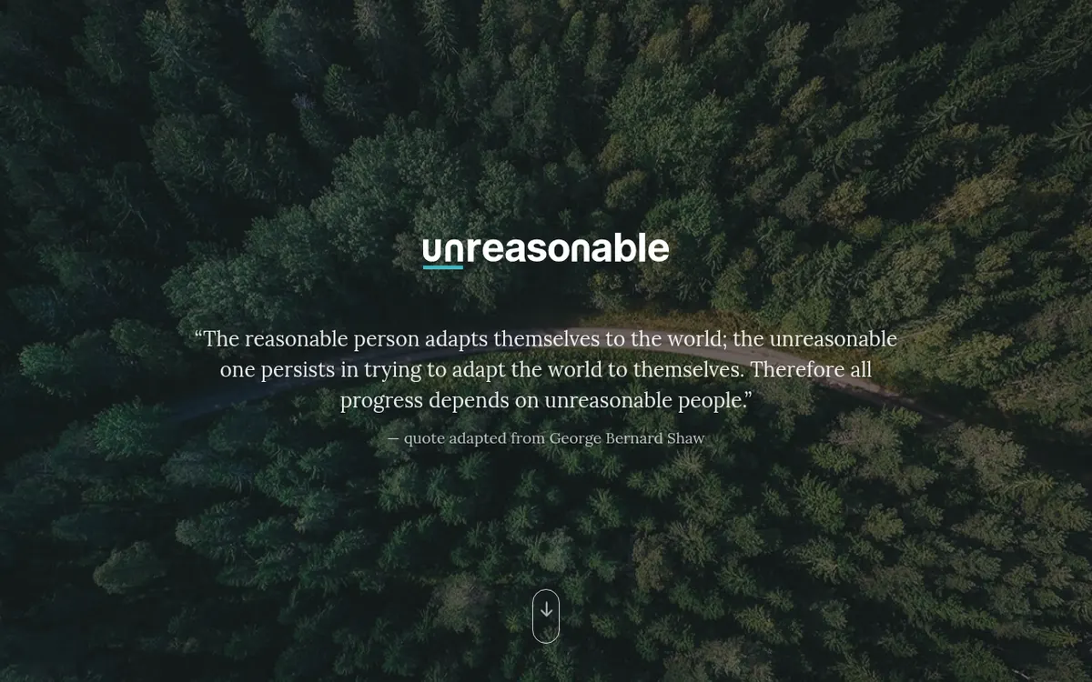 Visit the Unreasonable Group website (opens in a new tab)