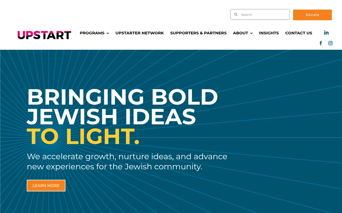 Visit the UpStart website (opens in a new tab)
