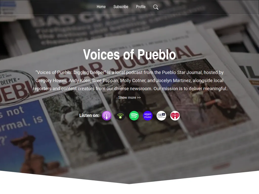 Visit the Voices of Pueblo website (opens in a new tab)