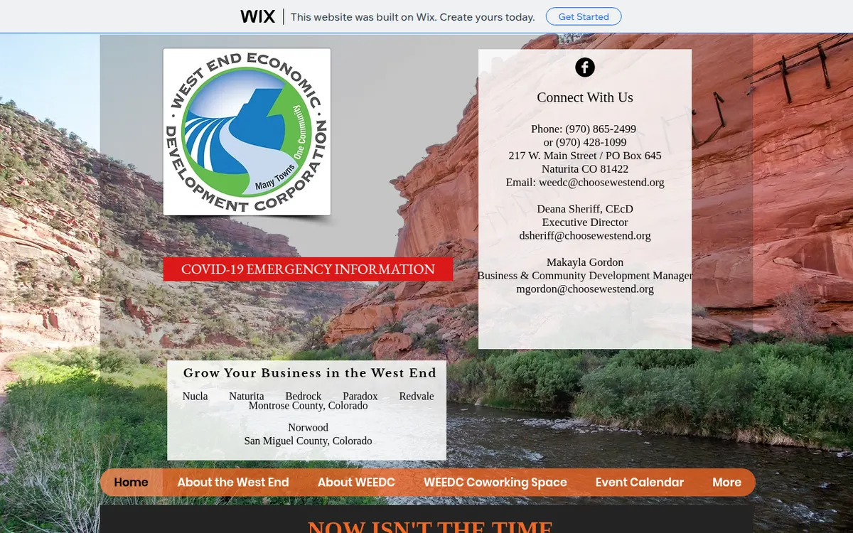 Visit the West End Economic Development Corporation (WEEDC) website (opens in a new tab)