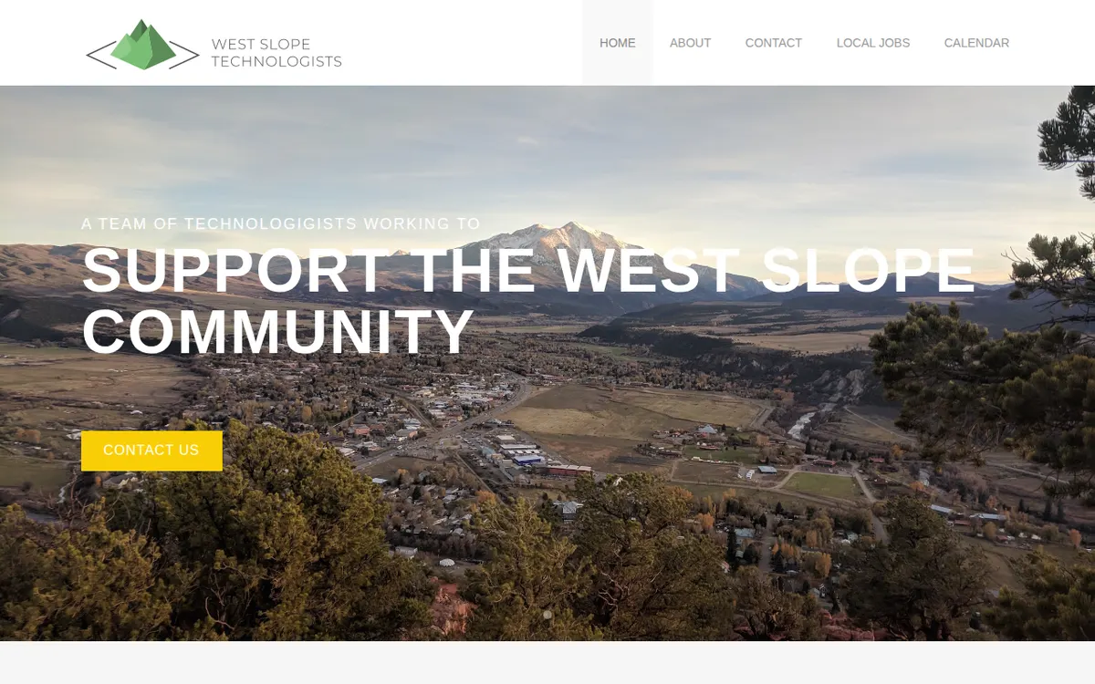 Visit the West Slope Technologists website (opens in a new tab)