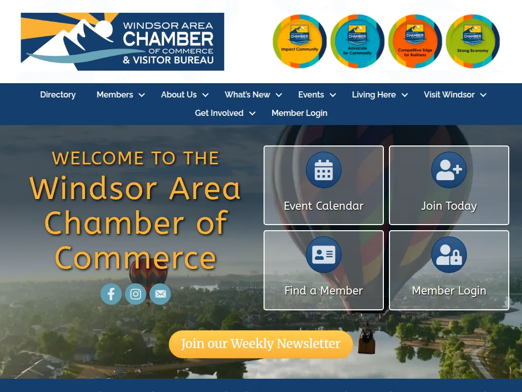 Visit the Windsor Area Chamber of Commerce website (opens in a new tab)
