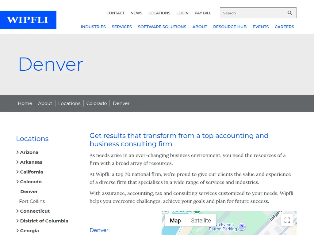 Visit the Wipfli Denver website (opens in a new tab)