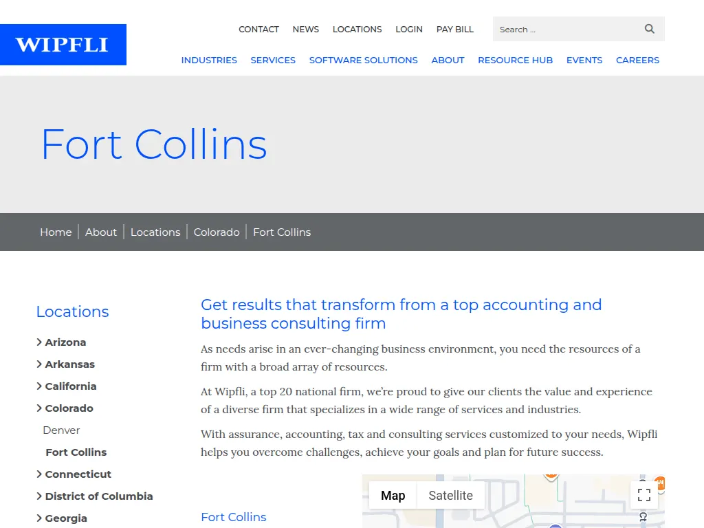 Visit the Wipfli Fort Collins website (opens in a new tab)