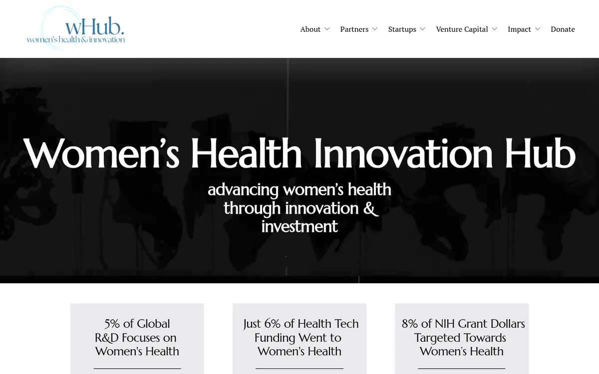 Visit the Women’s Health Innovation Hub (wHub) website (opens in a new tab)