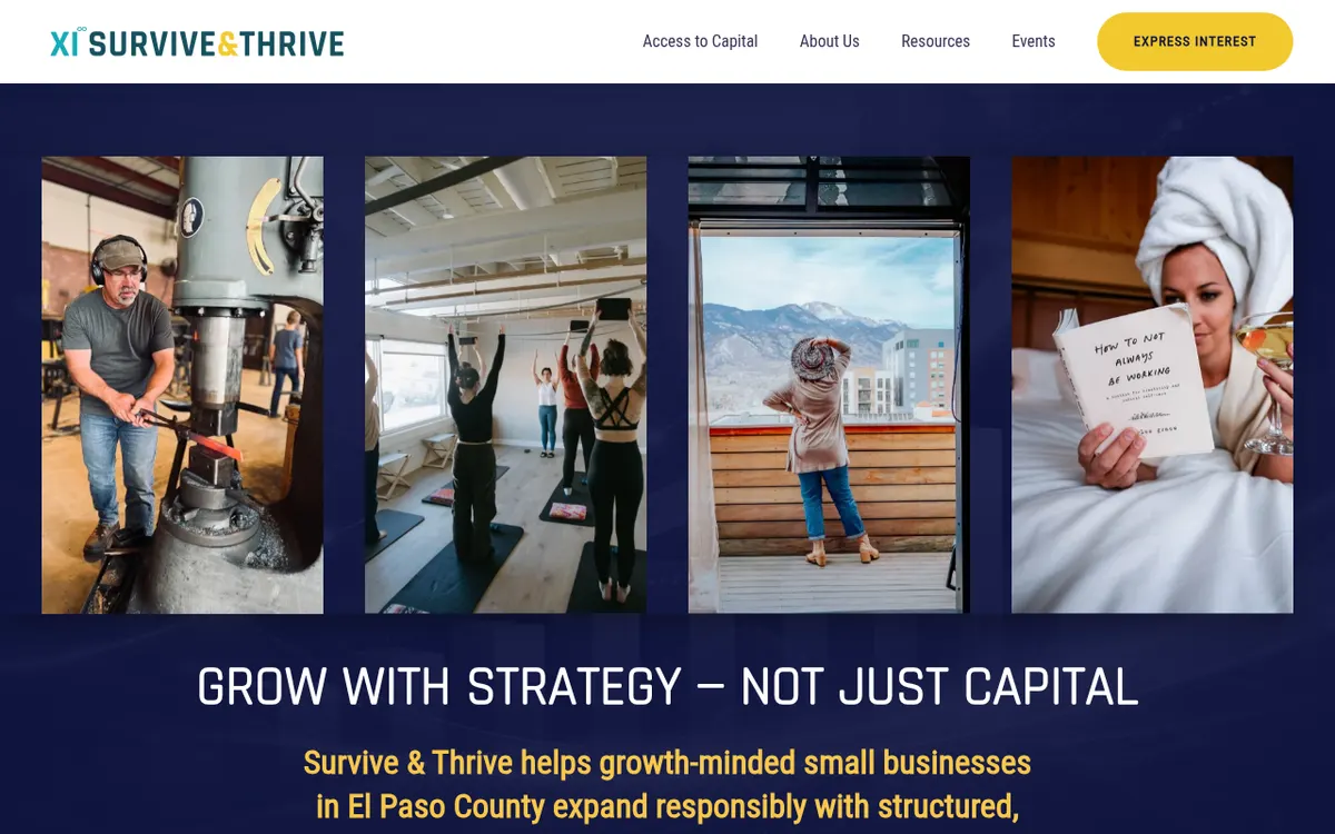 Visit the XI Survive and Thrive website (opens in a new tab)