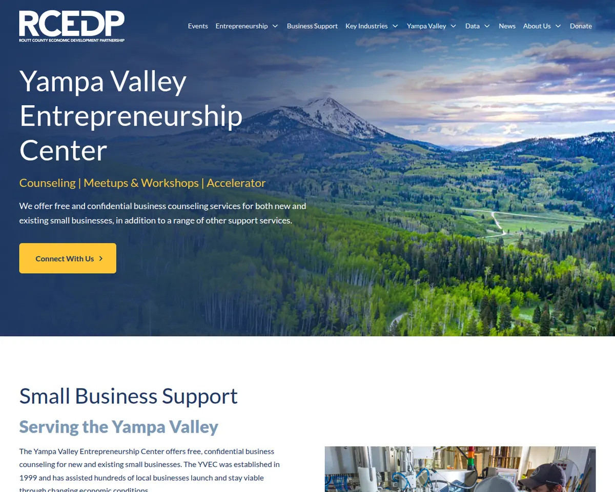 Visit the Yampa Valley Entrepreneurship Center website (opens in a new tab)