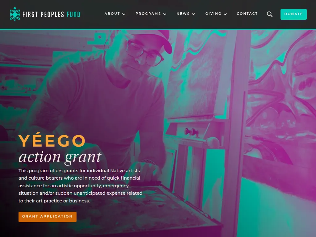 Visit the Yéego Action Grant website (opens in a new tab)