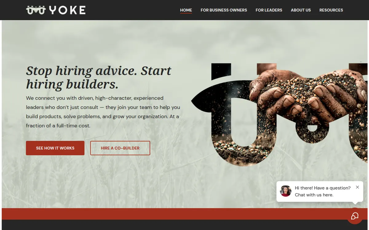 Visit the YOKE website (opens in a new tab)