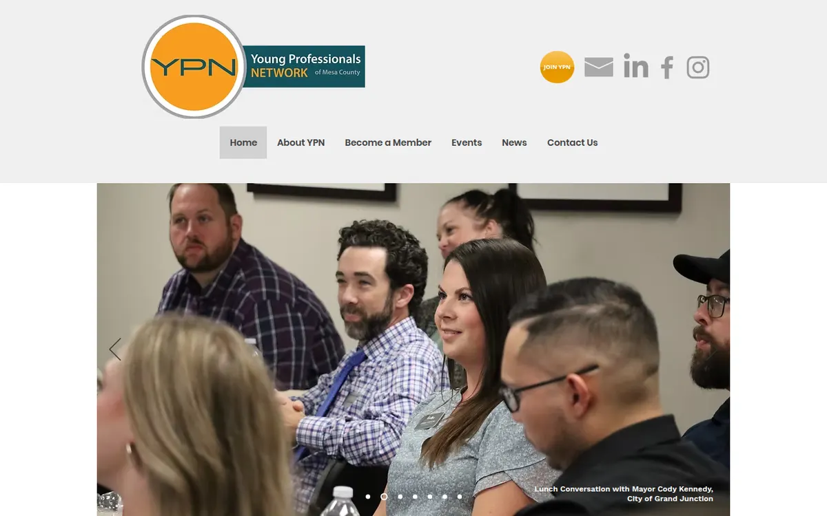 Visit the Young Professionals Network of Mesa County (YPNMC) website (opens in a new tab)