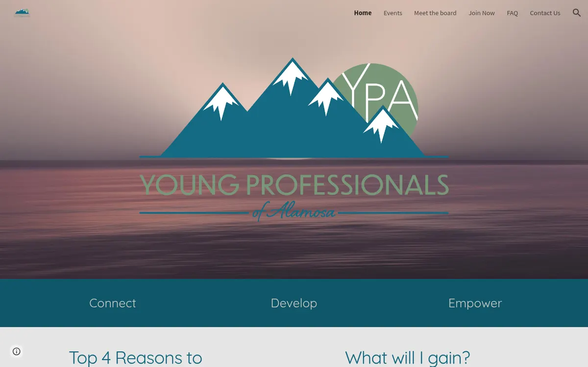 Visit the Young Professionals of Alamosa (YPA) website (opens in a new tab)