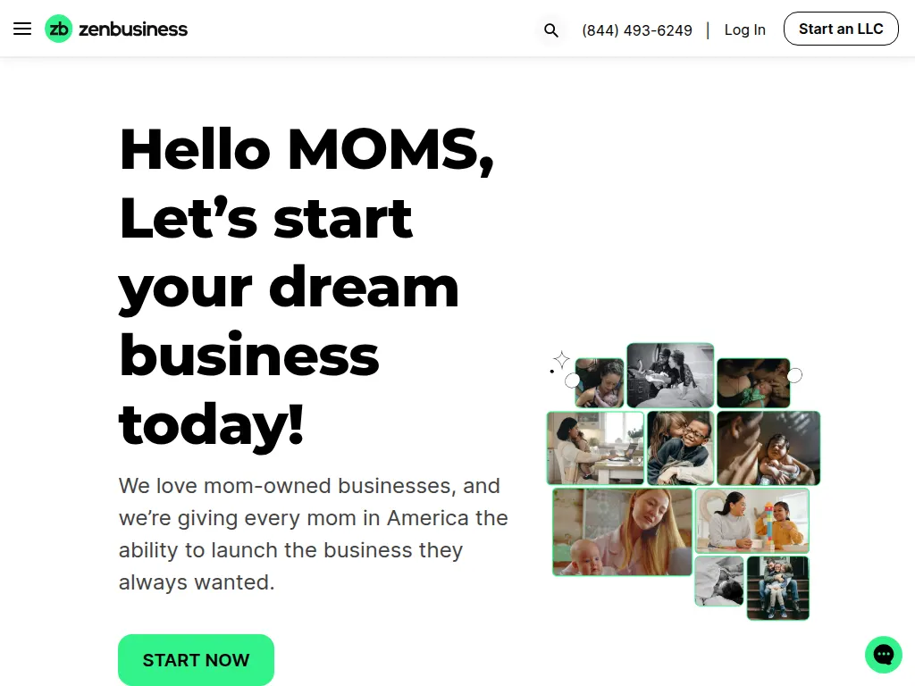 Visit the ZenBusiness MOMS website (opens in a new tab)